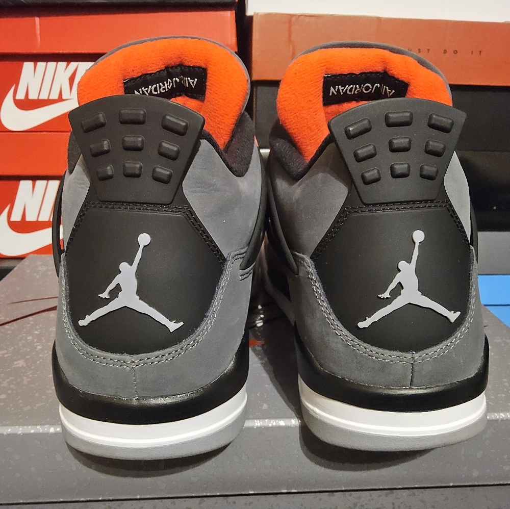 JORDAN 4 INFARED WORN ONCE - Picture 3 of 6